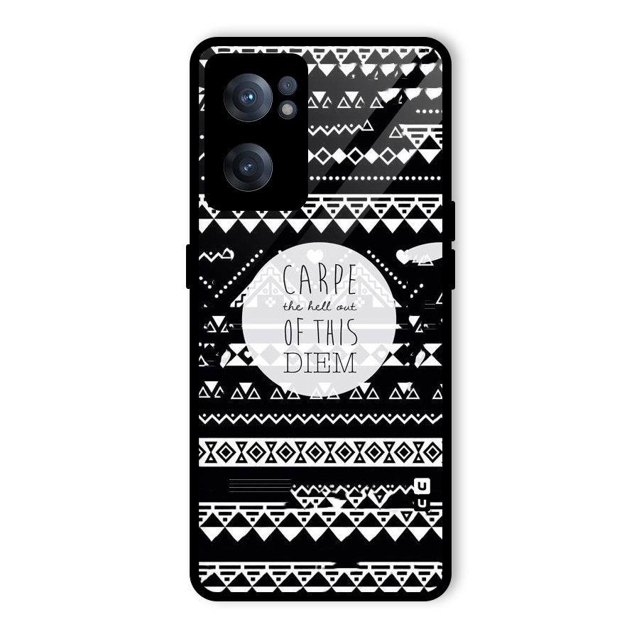 Hell Diem Glass Back Case for OnePlus Nord CE 2 5G