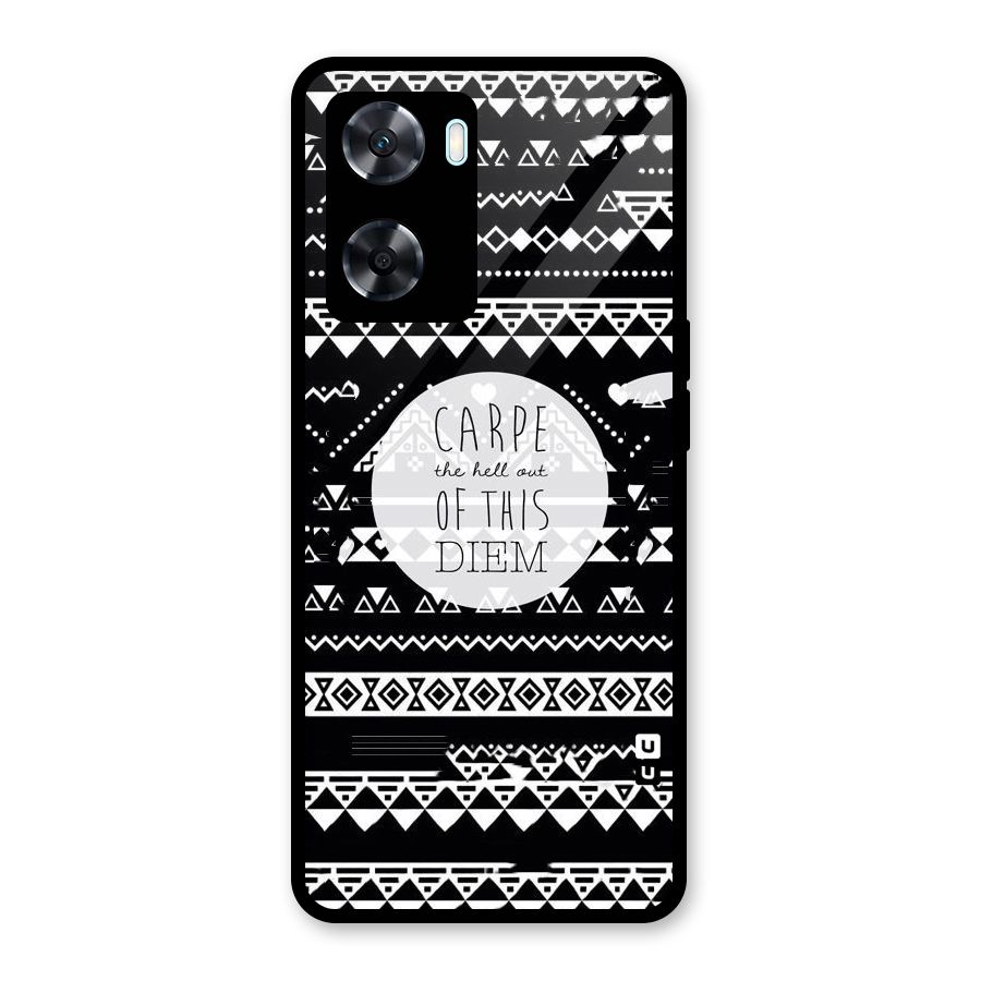 Hell Diem Glass Back Case for Oppo A77