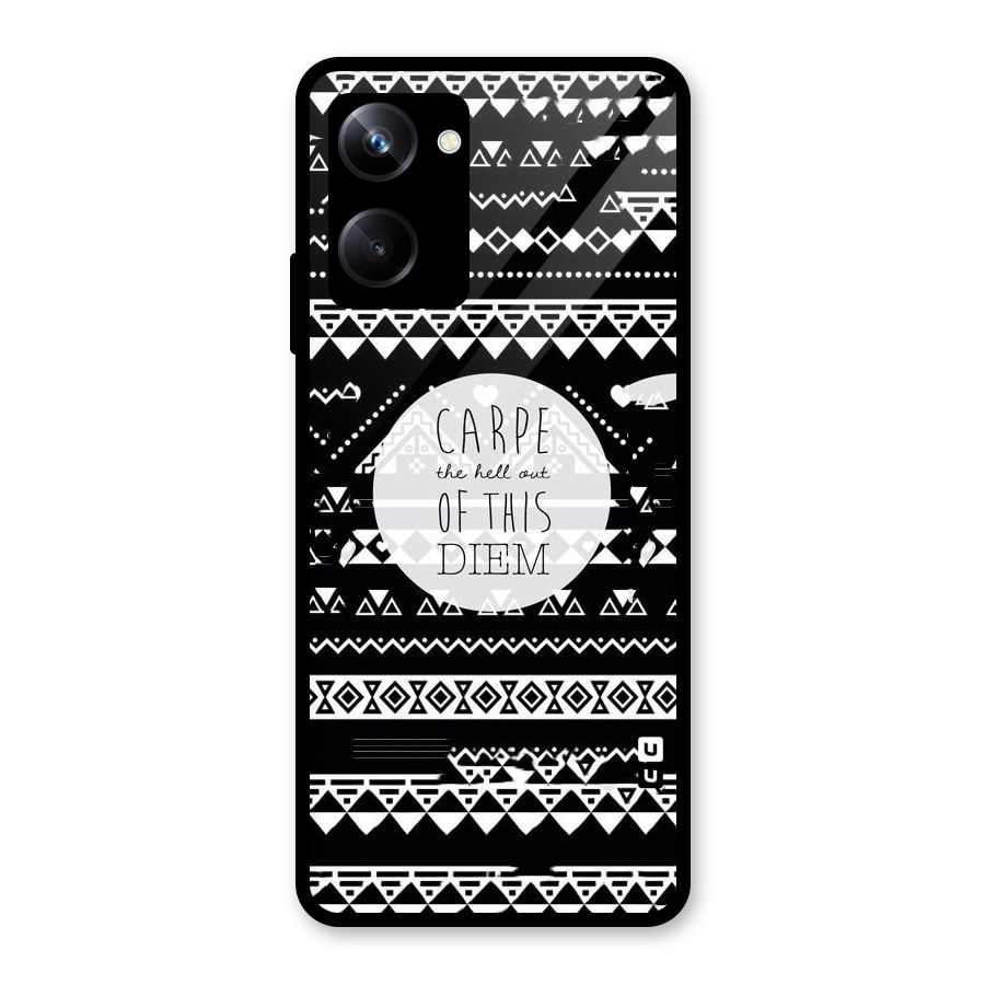 Hell Diem Glass Back Case for Realme 10 Pro