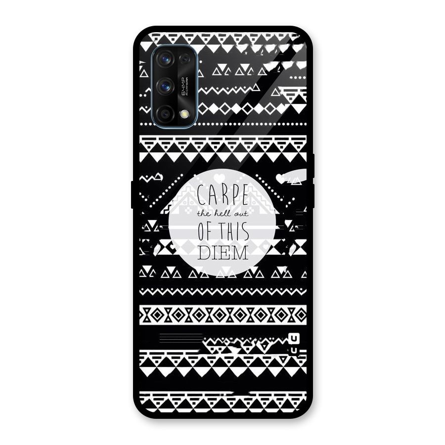 Hell Diem Glass Back Case for Realme 7 Pro