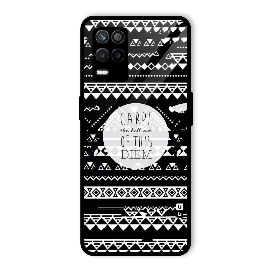 Hell Diem Glass Back Case for Realme 8 5G