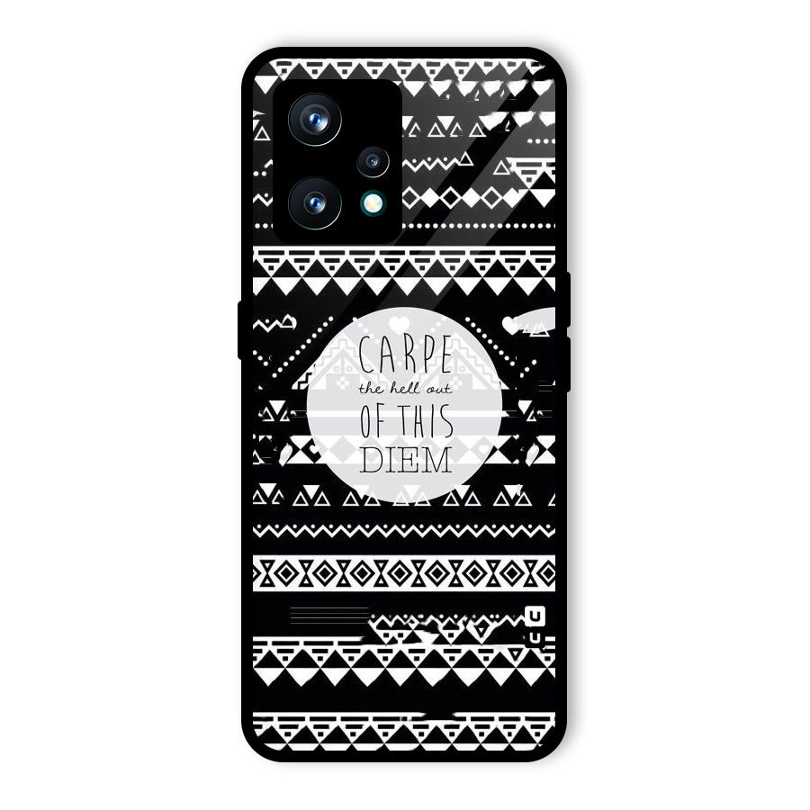 Hell Diem Glass Back Case for Realme 9 Pro Plus 5G