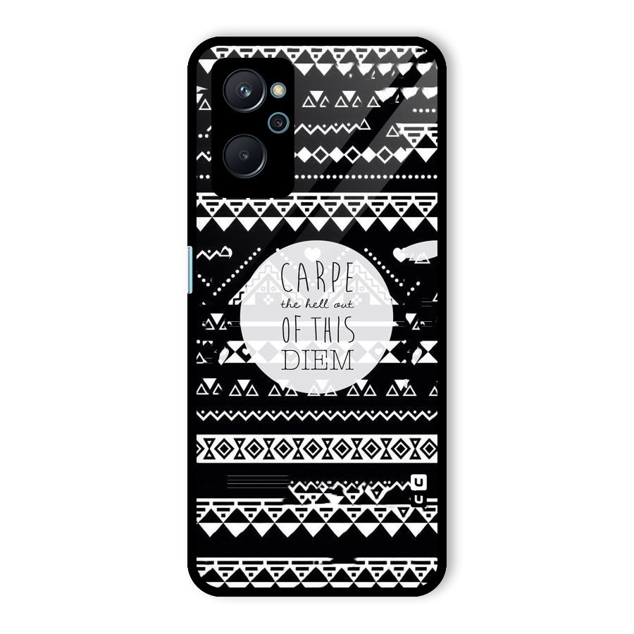 Hell Diem Glass Back Case for Realme 9i