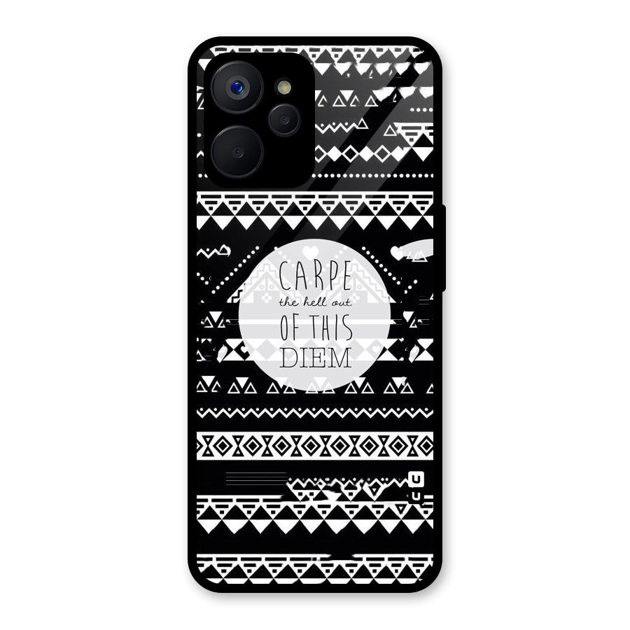 Hell Diem Glass Back Case for Realme 9i 5G