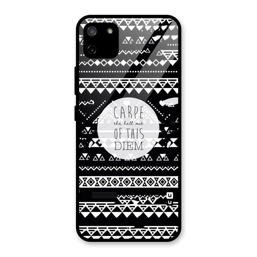 Hell Diem Glass Back Case for Realme C11