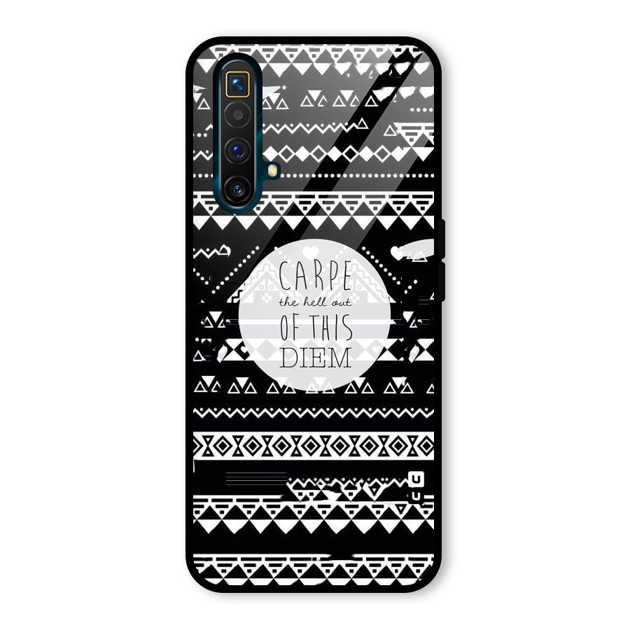 Hell Diem Glass Back Case for Realme X3 SuperZoom