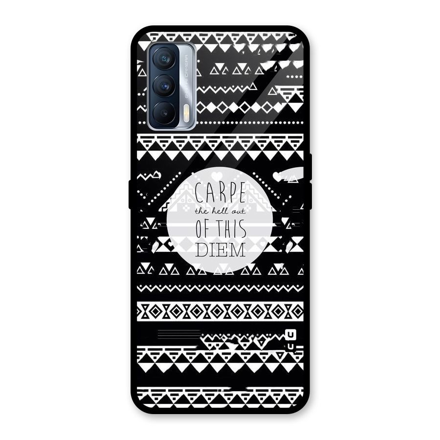 Hell Diem Glass Back Case for Realme X7