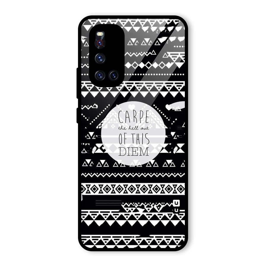 Hell Diem Glass Back Case for Vivo V19