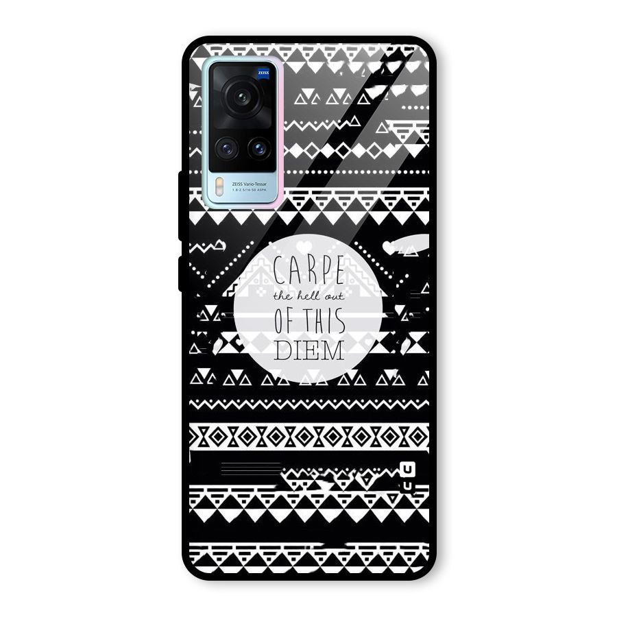 Hell Diem Glass Back Case for Vivo X60