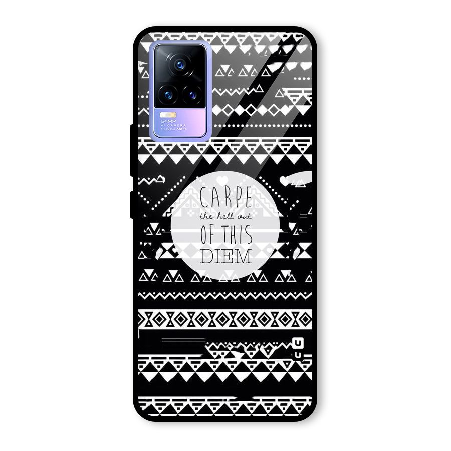 Hell Diem Glass Back Case for Vivo Y73