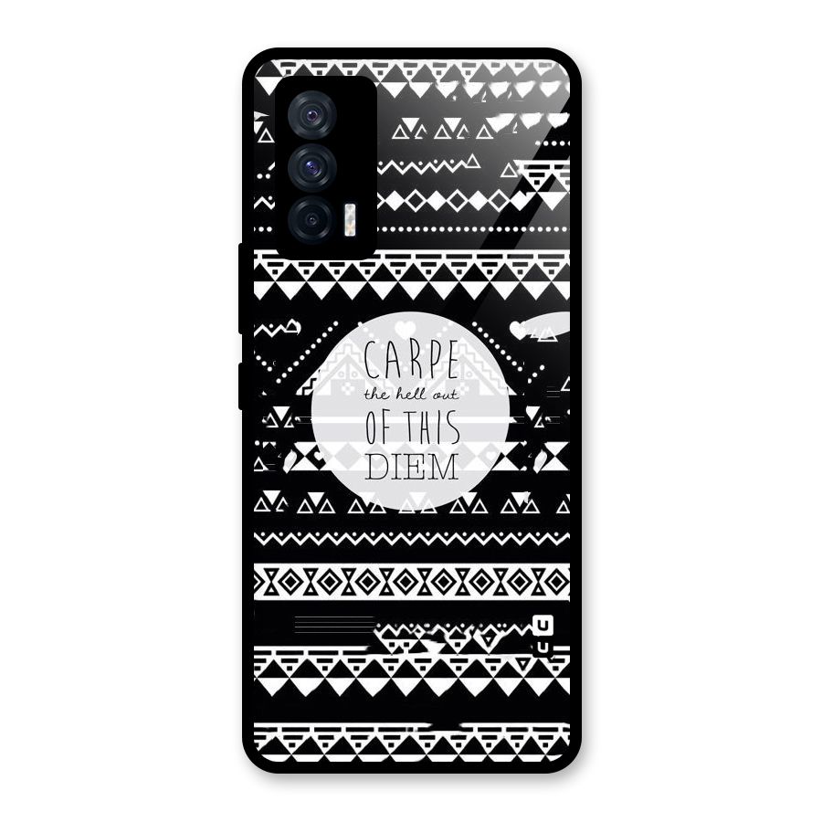 Hell Diem Glass Back Case for Vivo iQOO 7 5G