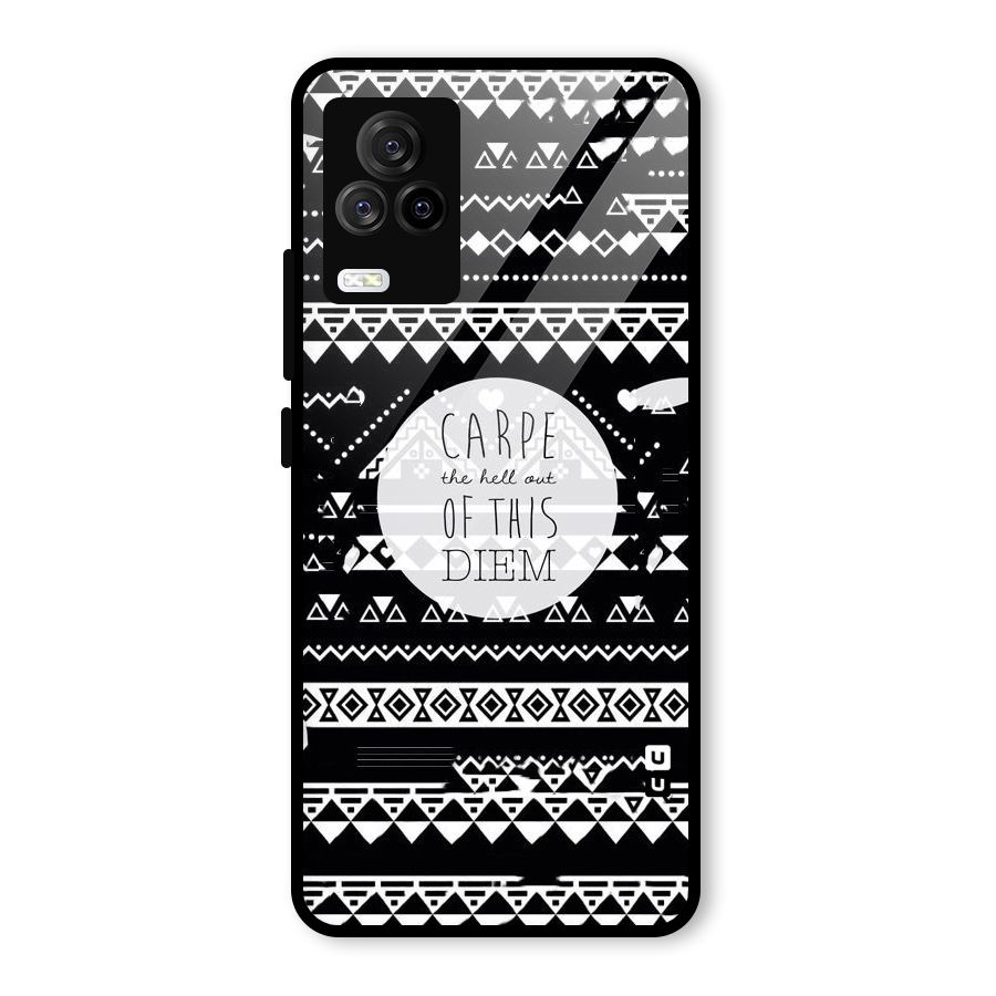 Hell Diem Glass Back Case for Vivo iQOO 7 Legend 5G