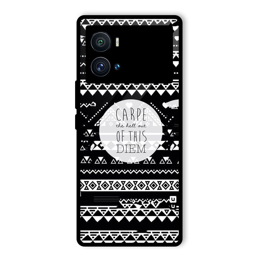 Hell Diem Glass Back Case for Vivo iQOO 9 Pro