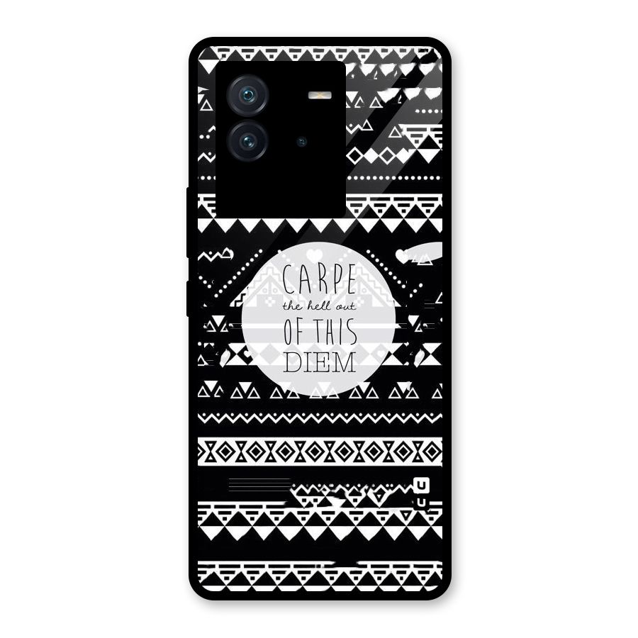 Hell Diem Glass Back Case for Vivo iQOO Neo 6 5G