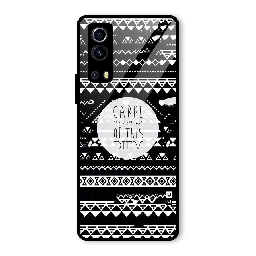 Hell Diem Glass Back Case for Vivo iQOO Z3