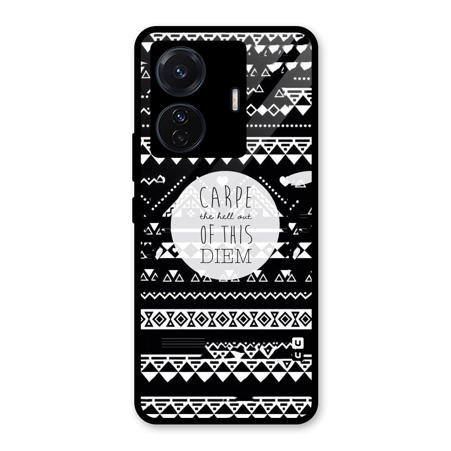 Hell Diem Glass Back Case for Vivo iQOO Z6 Pro