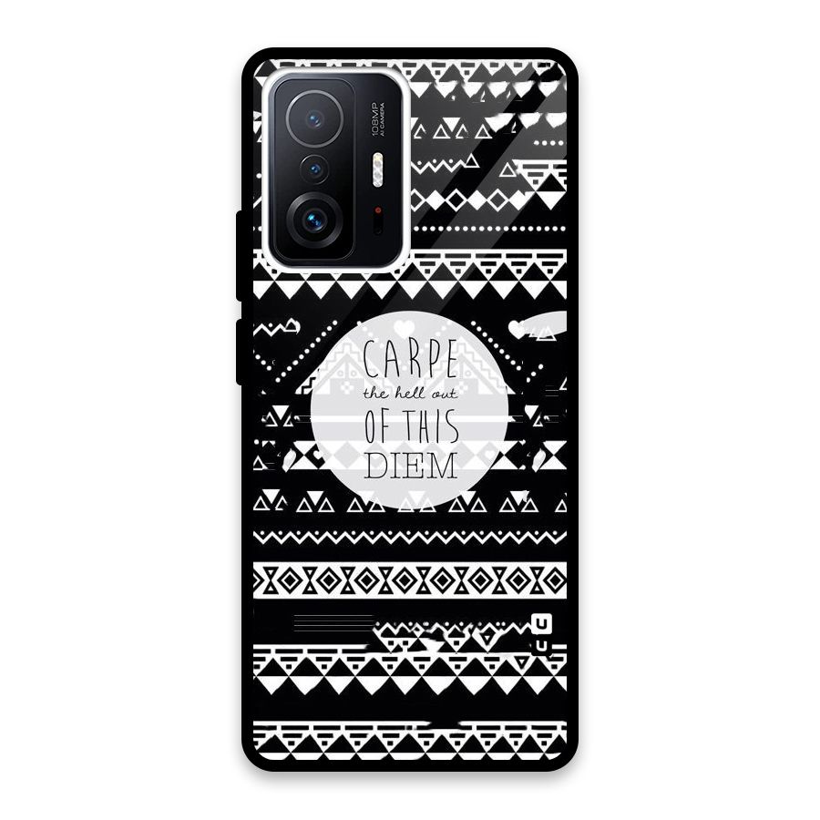 Hell Diem Glass Back Case for Xiaomi 11T Pro