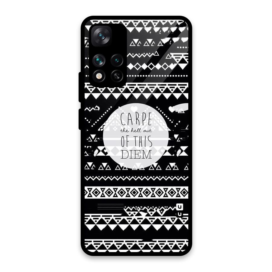Hell Diem Glass Back Case for Xiaomi 11i HyperCharge 5G