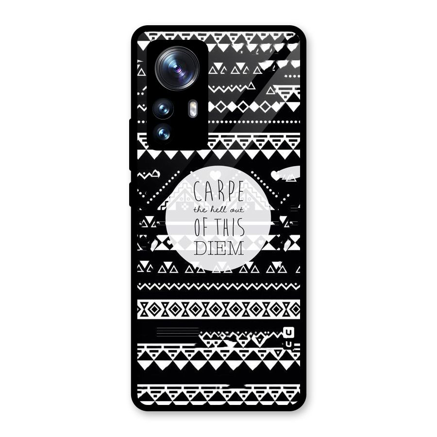 Hell Diem Glass Back Case for Xiaomi 12 Pro