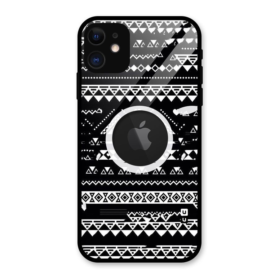 Hell Diem Glass Back Case for iPhone 11 Logo Cut