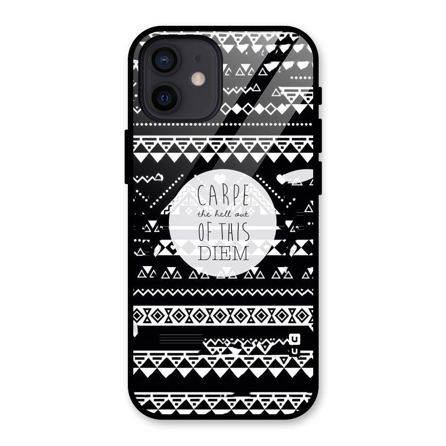 Hell Diem Glass Back Case for iPhone 12