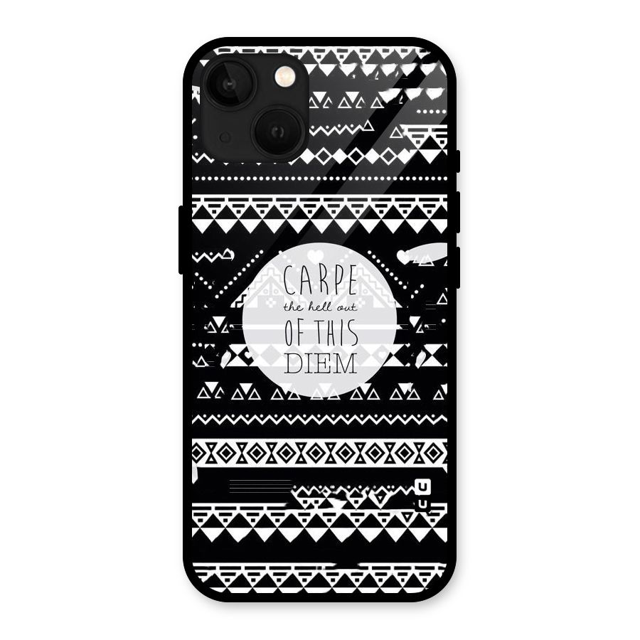 Hell Diem Glass Back Case for iPhone 13