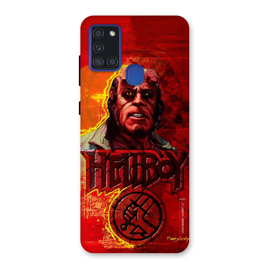 Hellboy Artwork Back Case for Galaxy A21s