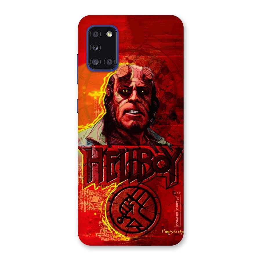 Hellboy Artwork Back Case for Galaxy A31