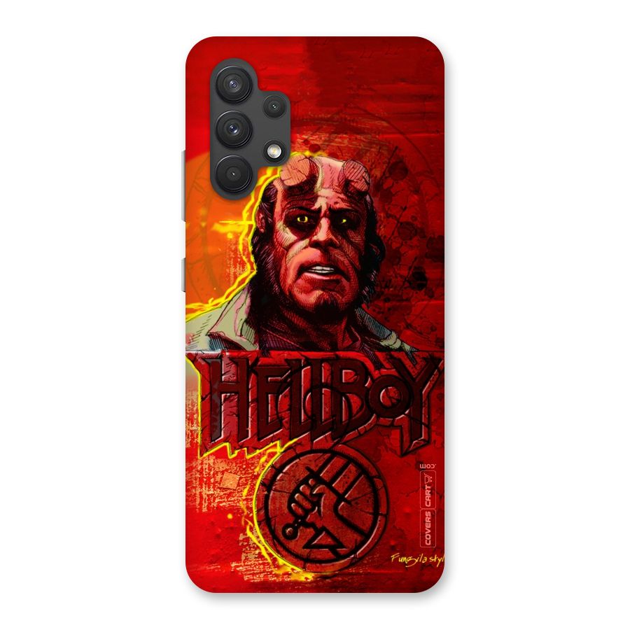 Hellboy Artwork Back Case for Galaxy A32