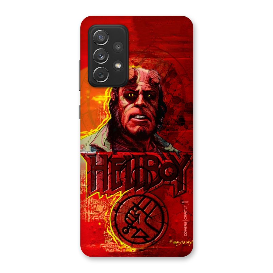 Hellboy Artwork Back Case for Galaxy A72