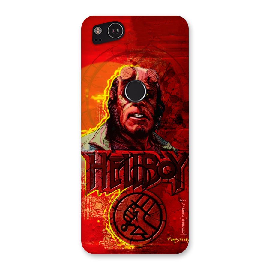 Hellboy Artwork Back Case for Google Pixel 2