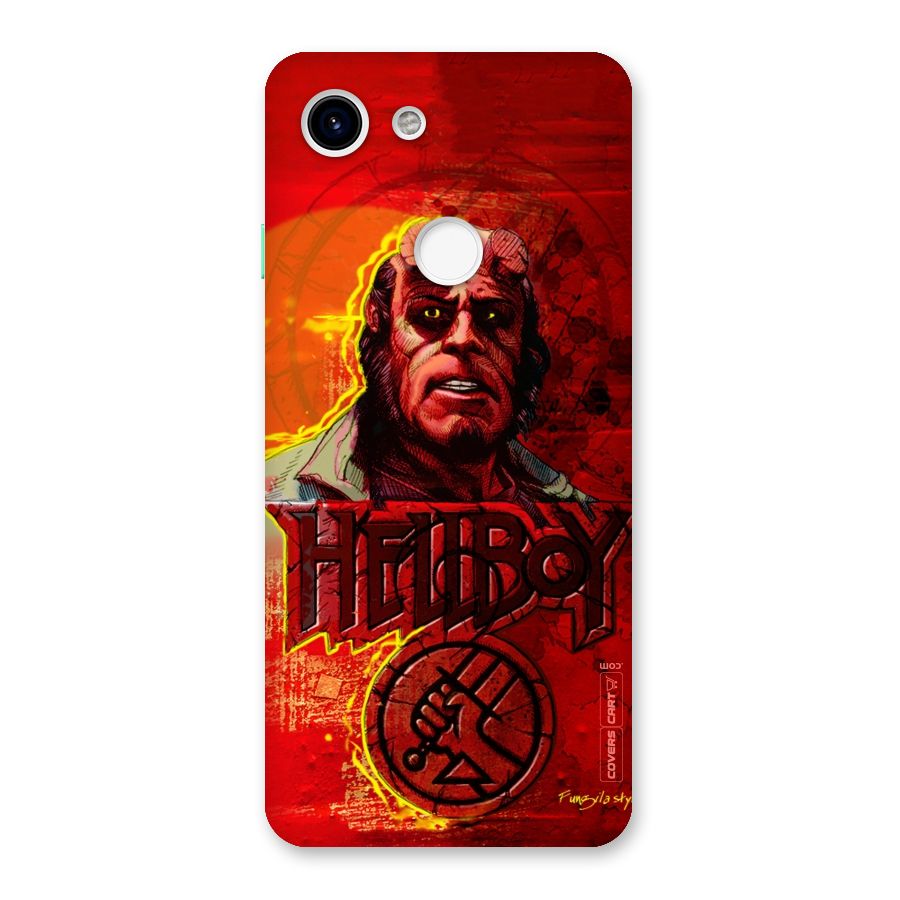 Hellboy Artwork Back Case for Google Pixel 3