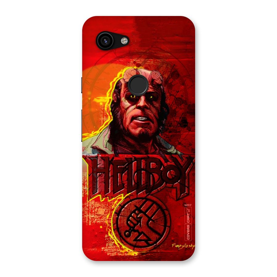 Hellboy Artwork Back Case for Google Pixel 3a