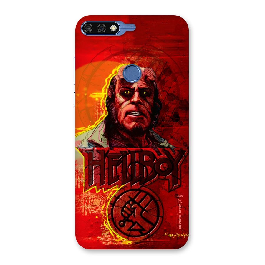 Hellboy Artwork Back Case for Honor 7C