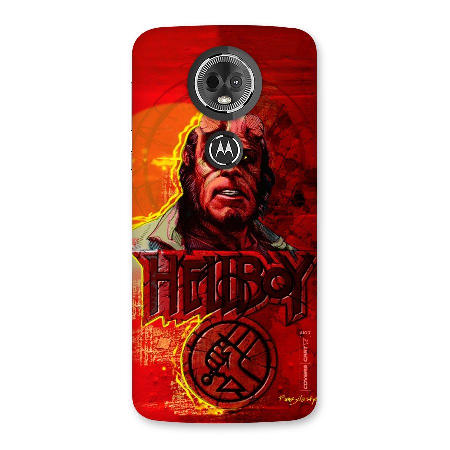 Hellboy Artwork Back Case for Moto E5 Plus