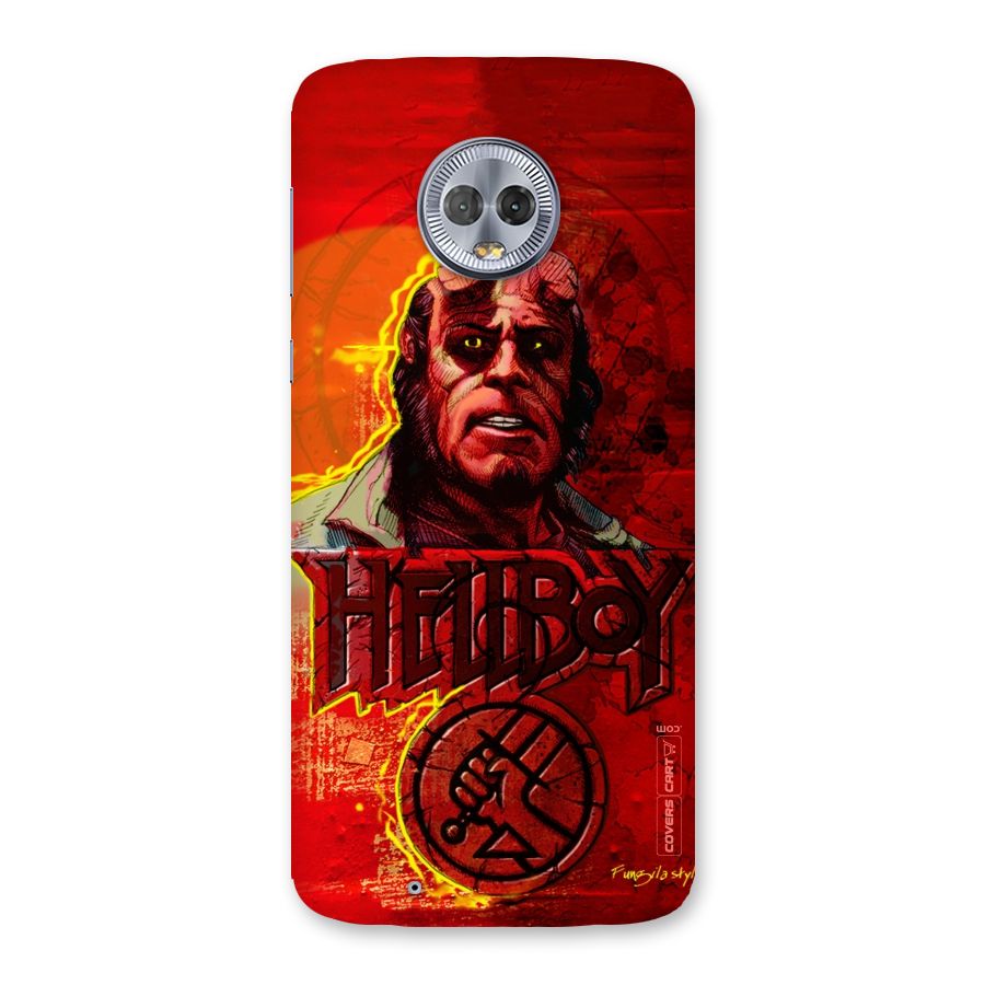Hellboy Artwork Back Case for Moto G6