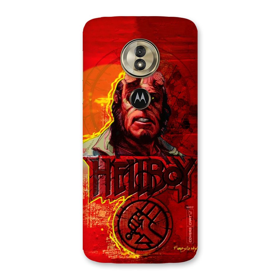 Hellboy Artwork Back Case for Moto G6 Play