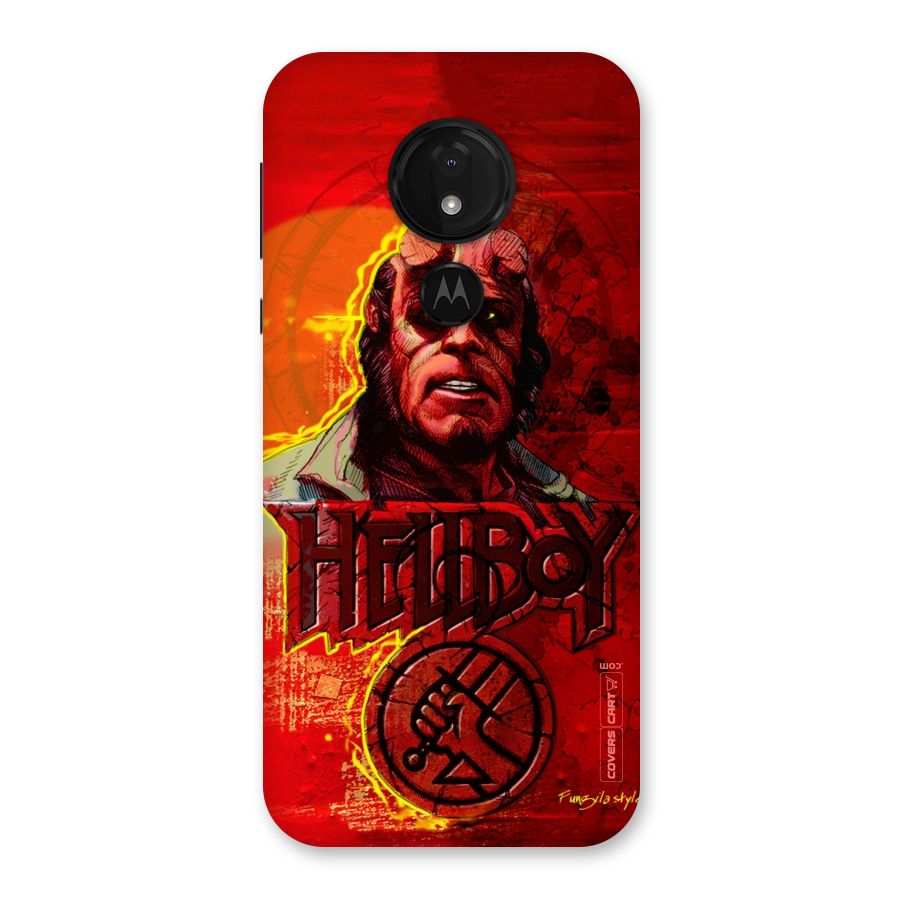 Hellboy Artwork Back Case for Moto G7 Power