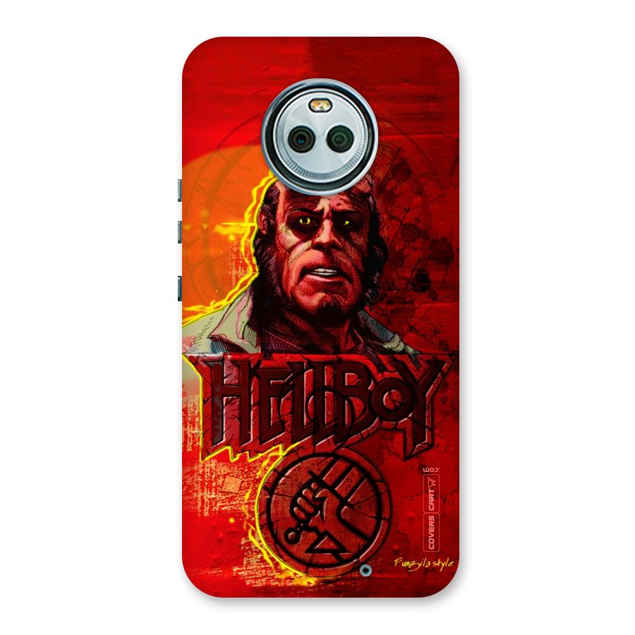 Hellboy Artwork Back Case for Moto X4