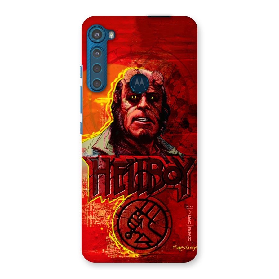 Hellboy Artwork Back Case for Motorola One Fusion Plus