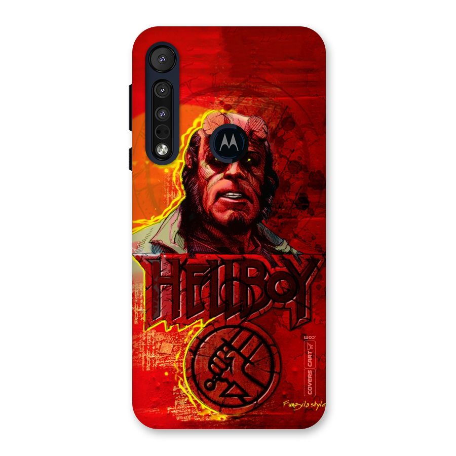 Hellboy Artwork Back Case for Motorola One Macro