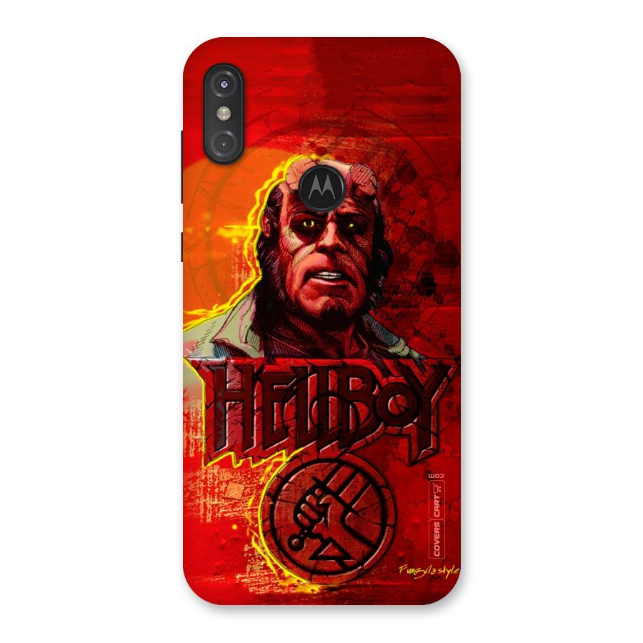 Hellboy Artwork Back Case for Motorola One Power