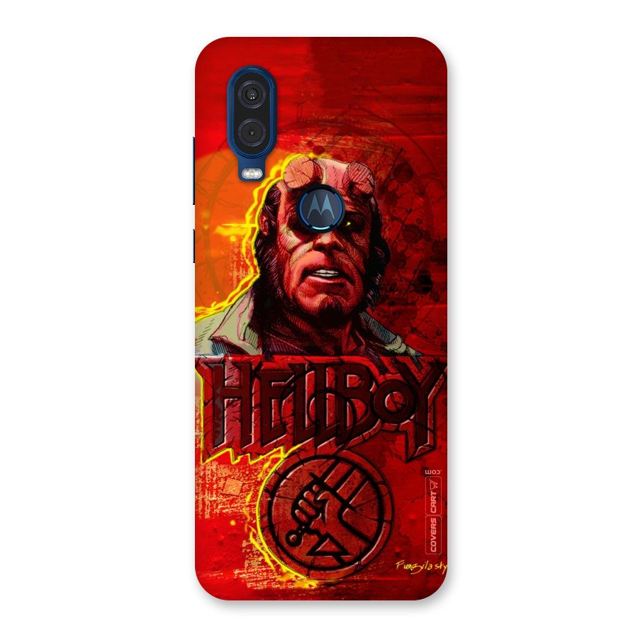 Hellboy Artwork Back Case for Motorola One Vision