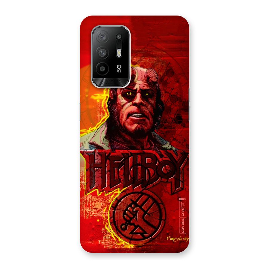 Hellboy Artwork Back Case for Oppo F19 Pro Plus 5G