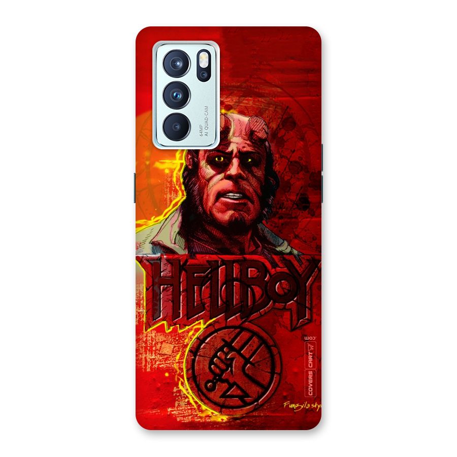 Hellboy Artwork Back Case for Oppo Reno6 Pro 5G