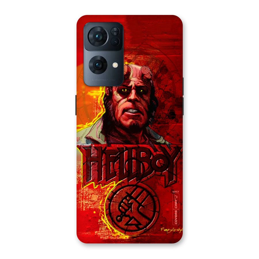 Hellboy Artwork Back Case for Oppo Reno7 Pro 5G