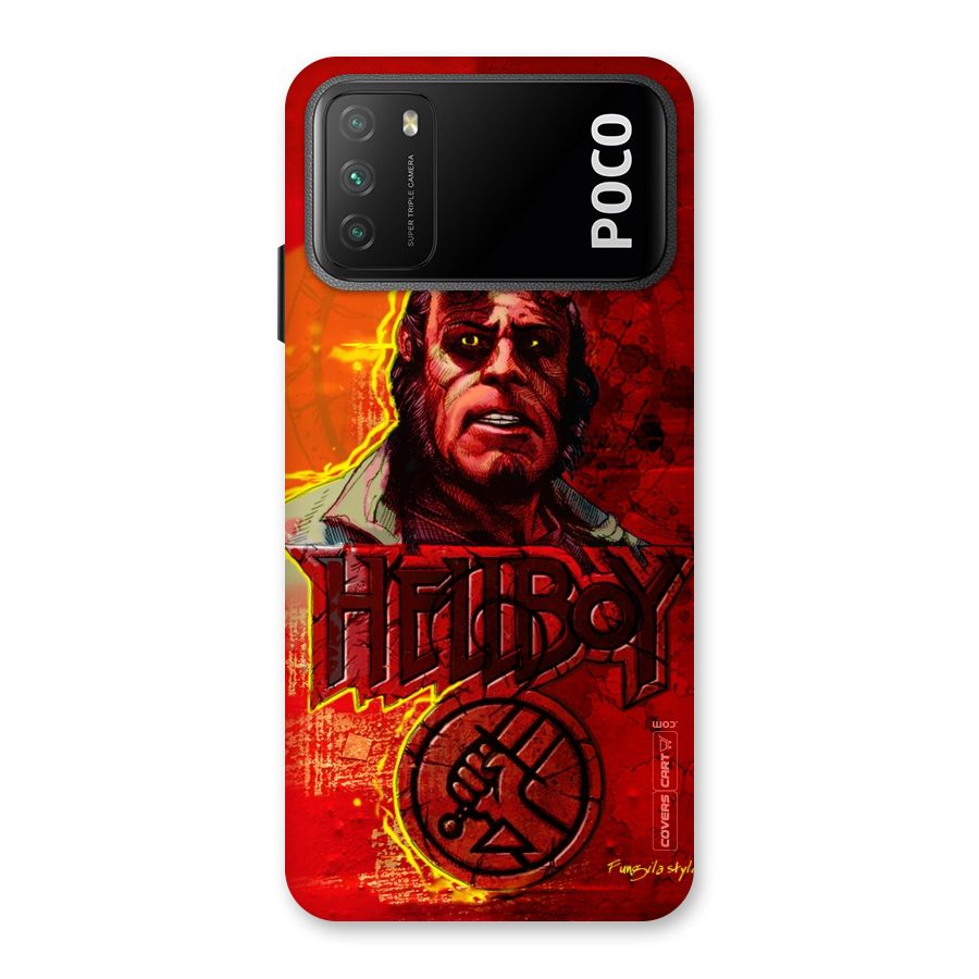 Hellboy Artwork Back Case for Poco M3