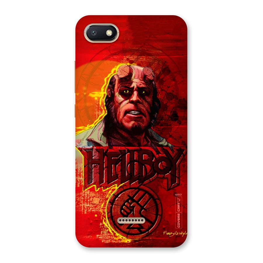 Hellboy Artwork Back Case for Redmi 6A