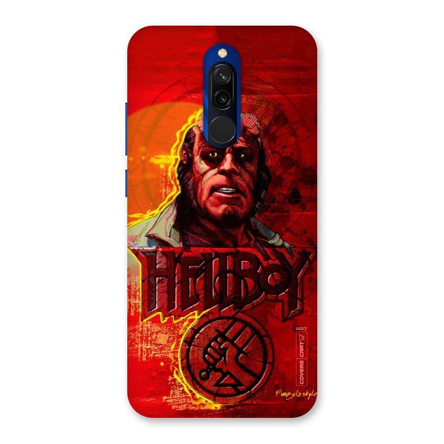 Hellboy Artwork Back Case for Redmi 8