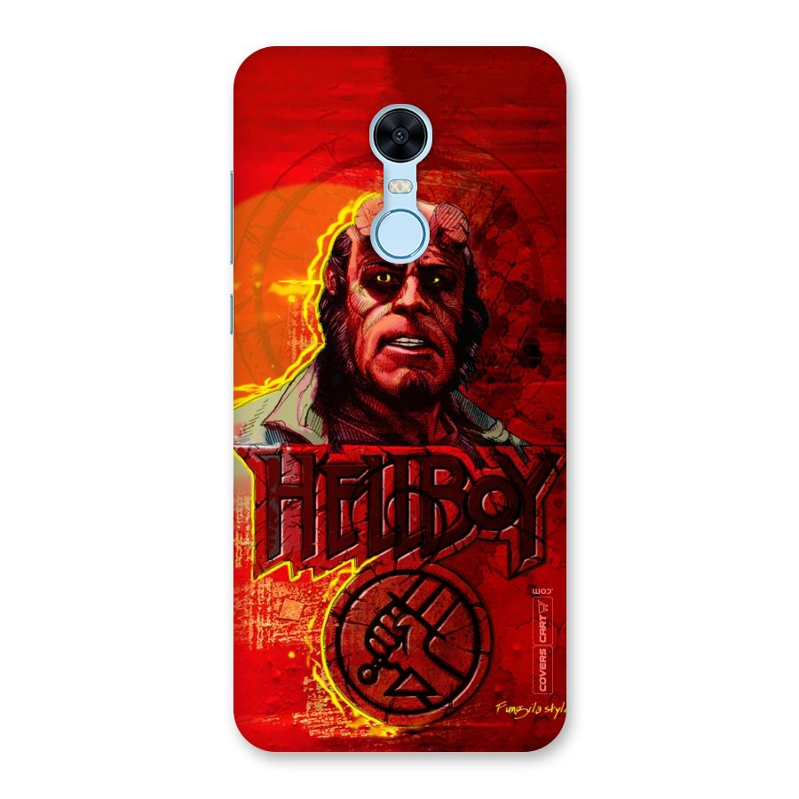 Hellboy Artwork Back Case for Redmi Note 5
